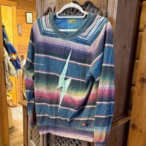 Aviator Nation Gray and Blue Garment